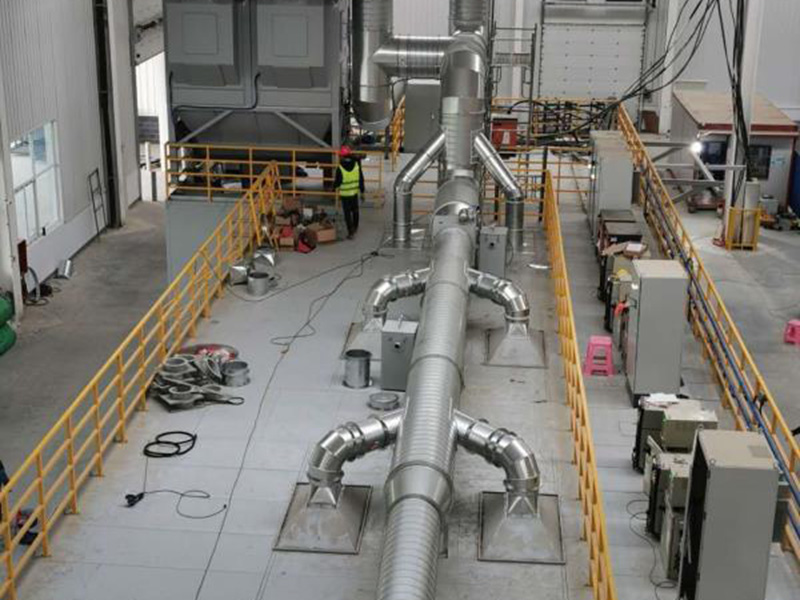 江鈴集團電焊車間（jiān）除塵項目