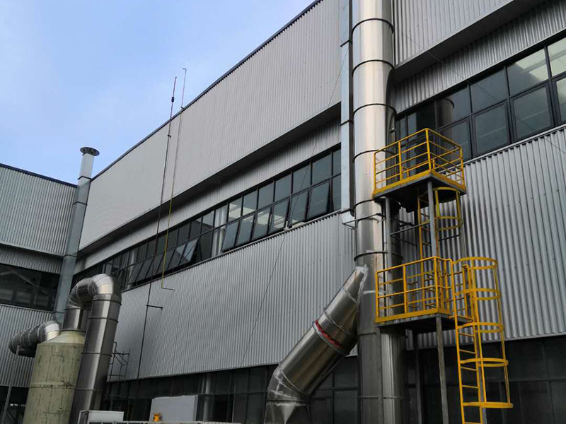 汽車配件製造廠廢氣處理工程（chéng）